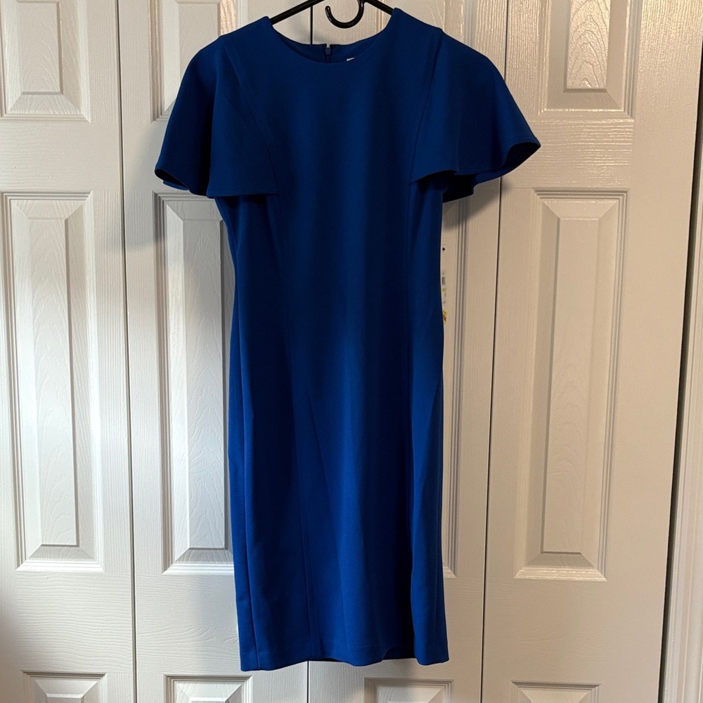 Calvin Klein Royal Blue Midi Dress